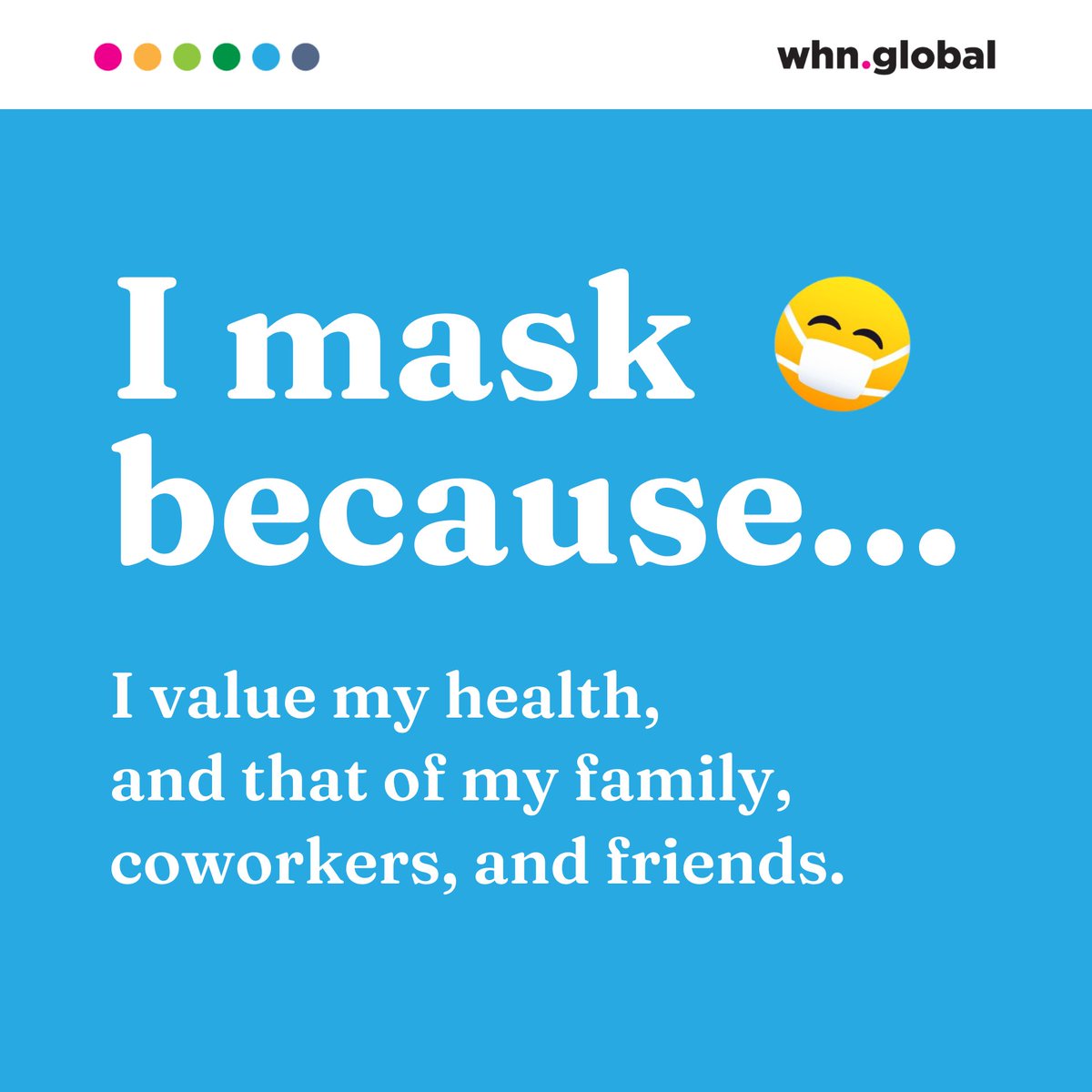 TheWHN's tweet photo. As respiratory viruses surge, consider masking. Remind everyone why you still mask.

Reply with your reason, and it may be featured in a future post.

#IMaskBecause #MaskUp #PublicHealth #YallMasking https://t.co/mxFcKpJLGj