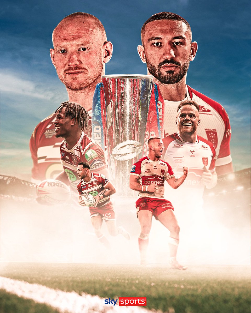 Wigan Warriors 🆚 Hull KR... Who you got? 🤔 Watch the Grand Final live on Sky Sports from 5pm on Saturday October 12 🍿