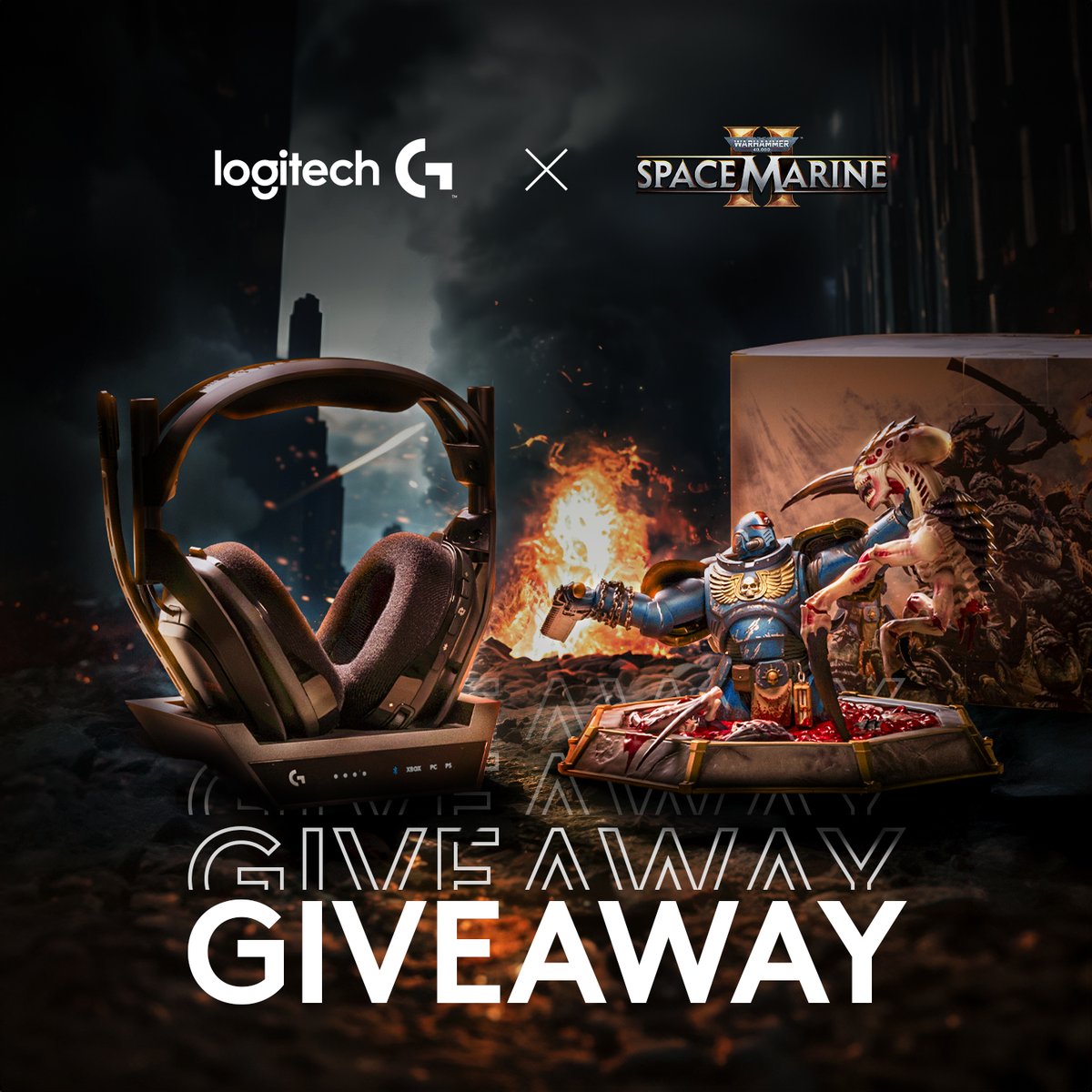 This one's for the collectors

Comment a photo of your favorite Warhammer 40,000 collection item with #SpaceMarine2 for a chance to win

🎮 Warhammer 40000: Space Marine 2 Collector's Edition
🎧 A50 X LIGHTSPEED Wireless Headset

Additional entries + T&amp;C - gleam.io/b9hOx/logitech…