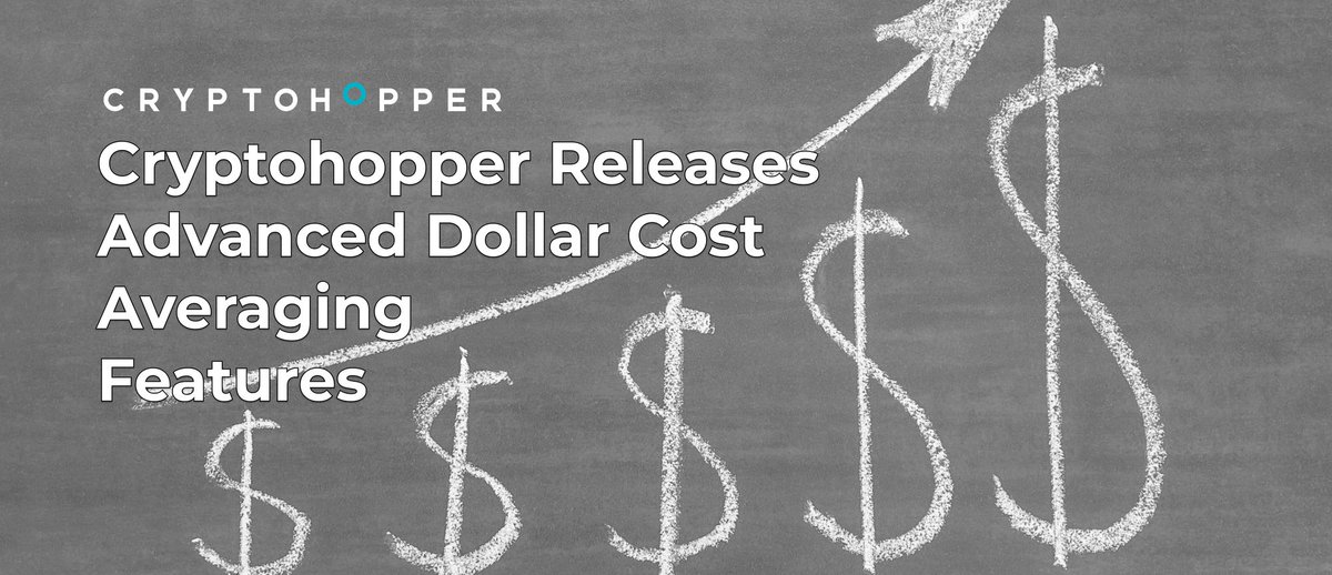 cryptohopper's tweet image. #Cryptohopper launches advanced Dollar Cost Averaging (#DCA) features, improving control for crypto traders. New tools include single position DCA, integration with trading signals &amp;amp; TradingView alerts, and multiple trigger levels. 

Read More: cryptohopper.com/blog/11277