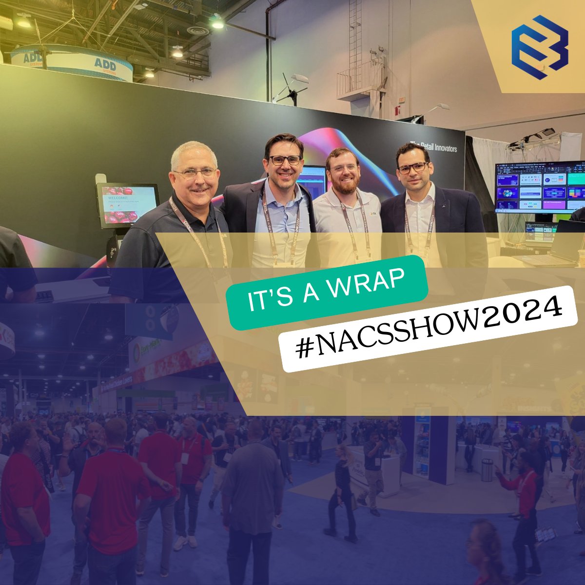 EverBluePart's tweet photo. 🎉 Wrapping up an incredible NACS Show 2024! 
The EverBlue team had a fantastic time connecting with c-store customers and diving deep into their business needs. A huge thank you to GK Software SE for their outstanding partnership and for hosting Fabio Casanova at their booth. https://t.co/gGTLgSi5RQ