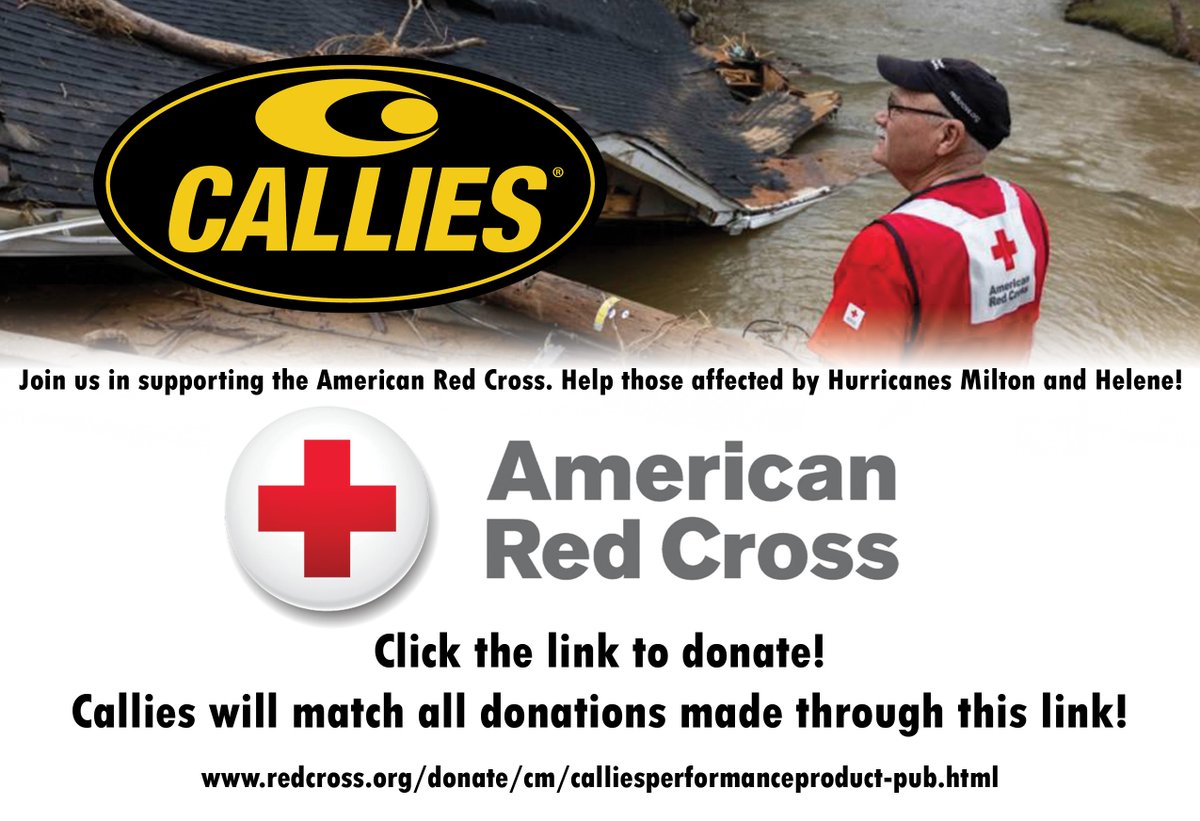 Help us make a difference for hurricane relief! Callies will match all donations. redcross.org/donate/cm/call…