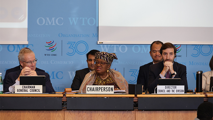 DG Okonjo-Iweala welcomes “meeting of minds” on moving farm trade talks forward #WTOAg <a href="/NOIweala/">Ngozi Okonjo-Iweala</a> dlvr.it/TFCHPB