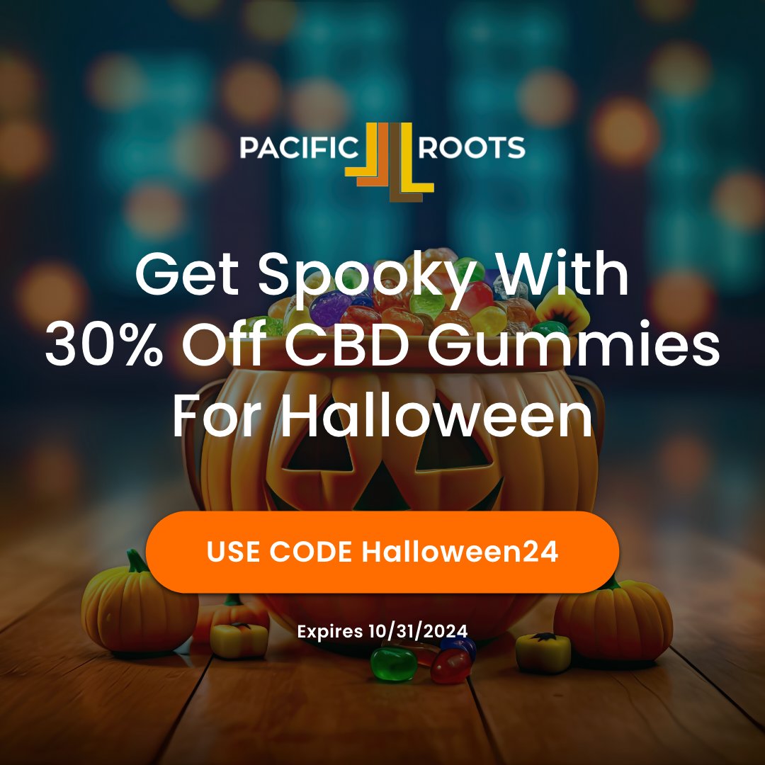 MedRootsCBD's tweet image. Love our gummies? Stock up this October with a 30% off discount. Use code Halloween24 at checkout today! Start here »» pacificroots.com/product/cbd-ve… 
#PacificRoots