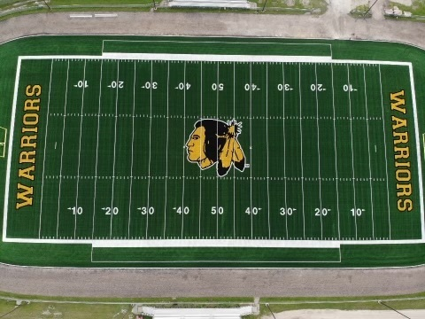 FieldTurf's tweet image. 🏈 @WarroadS football field recently got a major upgrade with a brand-new @FieldTurf #artificialturf surface! Thanks to the great work by @NationWSC, we&apos;ve provided the Warriors with a field that’s durable and ready to support elite #playerperformance.🔥 After last week&apos;s home…