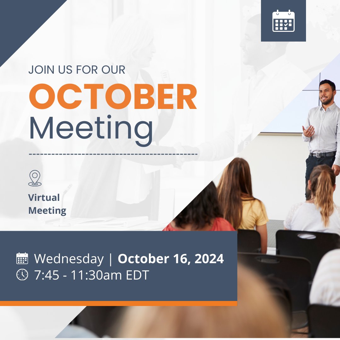 Save the date for our virtual October Central Ohio ISSA Monthly Meeting!

🗓️ Wednesday, October 16, 2024
🕒7:45 - 11:30am EDT
📍 Virtual Meeting
Register here: eventbrite.com/e/central-ohio…