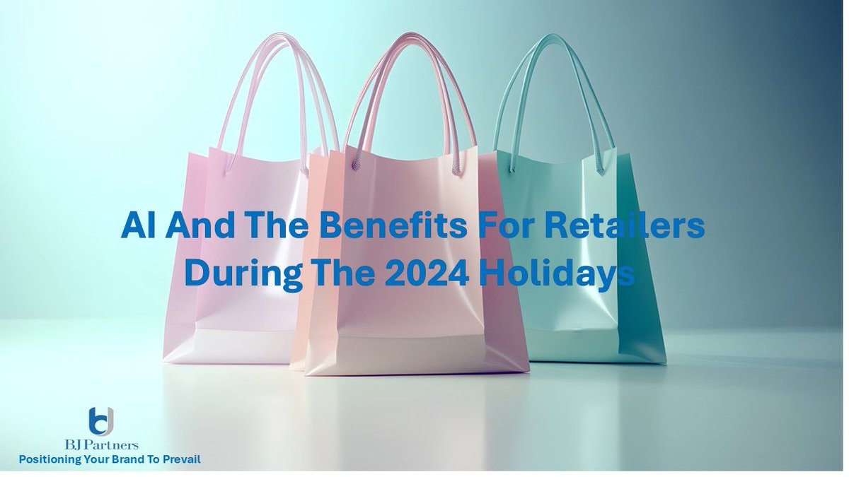 BJPartners's tweet photo. Retailers can harness AI's capabilities to optimize their operations during the holiday season by leveraging predictive analytics. #marketing #AI #digitalmarketing #advertising #brand #e-commerce #retail #b2c #atlmarkting #marketingdigital #entraneurship https://t.co/kajgKuLpCp https://t.co/gKASGm0ozb