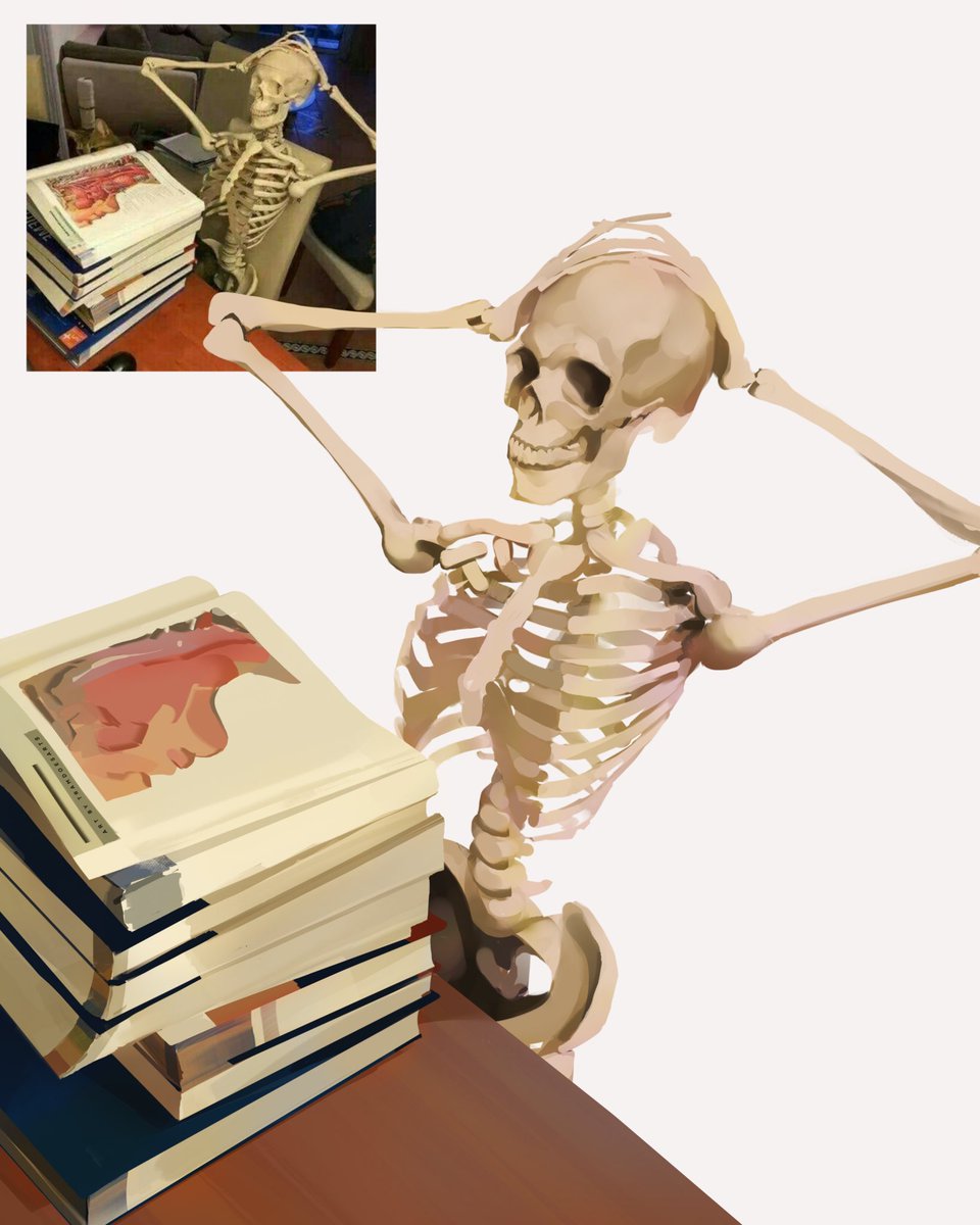 tramdoesarts's tweet image. When the semester hasn’t even started, but you’re already behind
#digitalart #procreateart