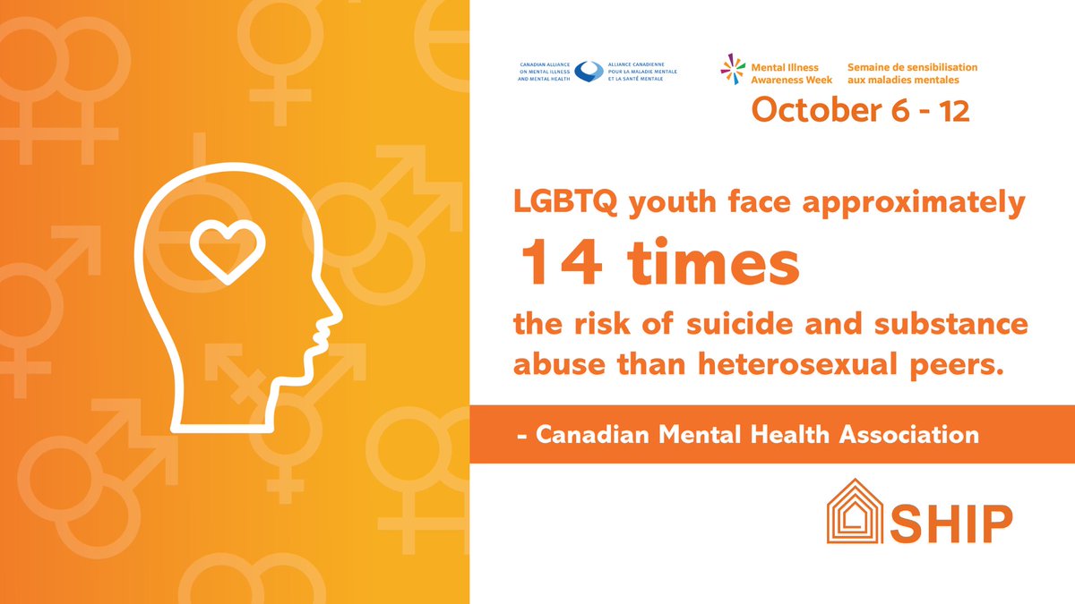 LGBTQ youth face 14x the risk of suicide &amp; substance abuse compared to their heterosexual peers. 🌈 During this #MIAW2024, let’s work to ensure no one faces these challenges alone. By fostering inclusion, we can make a difference.

#MentalHealthMatters #EndTheStigma #Inclusion
