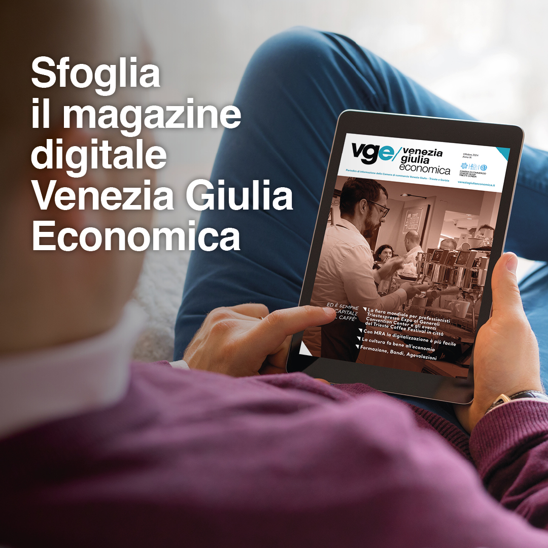📰 È online il nuovo numero del magazine digitale Venezia Giulia Economica: approfondimenti, interviste, servizi alle imprese, eventi, webinar e molto altro ancora.
Sfoglialo dal tuo device ➡️ vgeconomica.it/dm-1024/index.…