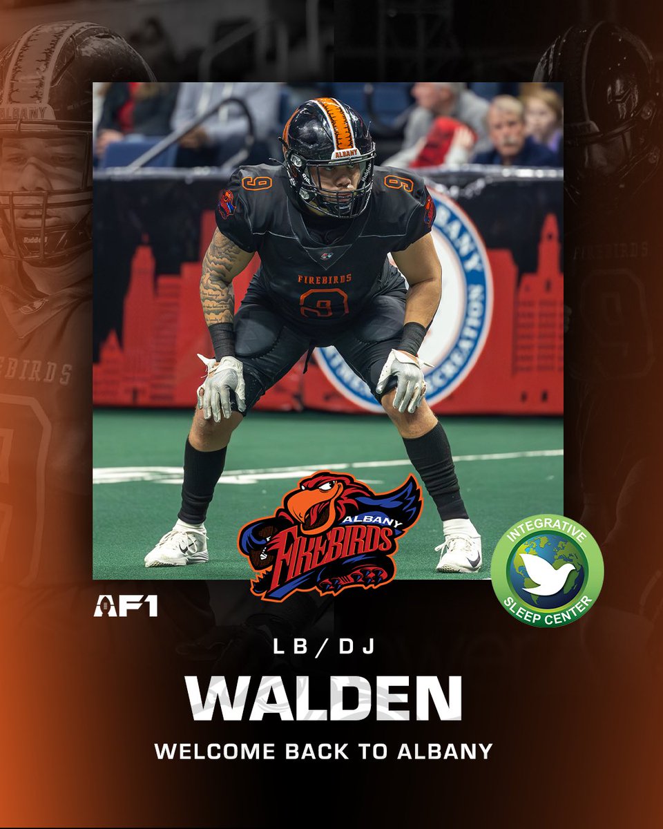 Welcome back, DJ Walden! 🔥🦅

Linebacker