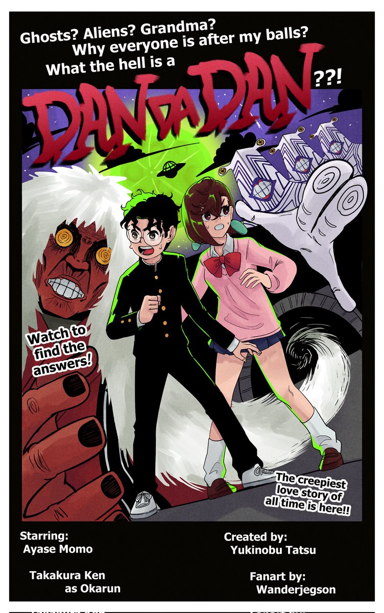 Did you know? Dandadan means peak fiction in japanese! #ダンダダン