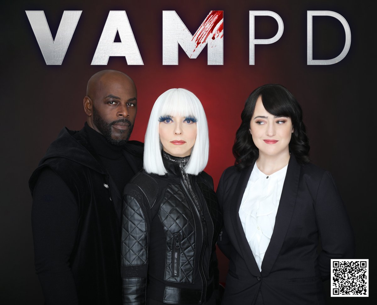 julietlandau's tweet photo. 2morrow CU @MONSTERPALOOZA1 8pm VAM PD release! Magnus's excited 2 practice small talk w/ u! Jane, our servantβ¦I mean our human liaison'll keep us from devouring u! But no naughty bus! There're immortal laws to uphold! Vol 1 w/ signed poster: moi @AlimiBallard @MaraWilson $25.03 https://t.co/ecI3dBI9ZQ