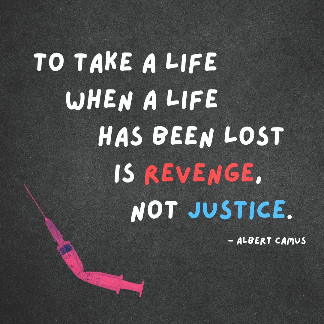 Today is #WorldDayAgainstTheDeathPenalty