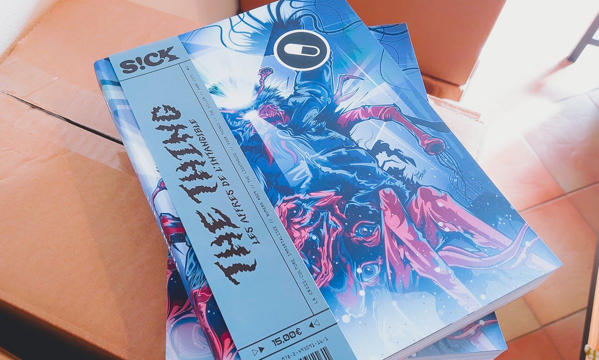 Sick_Mag's tweet image. Les cartons du numéro The Thing sont arrivés ! 🔬📦

L'impression et les finitions se sont achevées sur notre plus gros volume parût à ce jour. Nous avons d'ores et déjà remonté nos manches ces deux derniers jours (et nuits) pour faire partir les premiers exemplaires. ↓