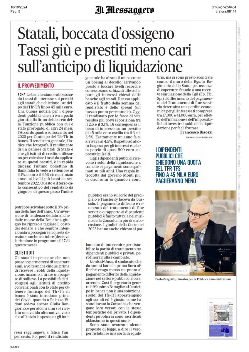 Codirp_'s tweet image. Da 17.000 a 41.000 euro: ecco quanto perdono i #dipendentipubblici per il differimento TFS

codirp.it/comunicati/da-…