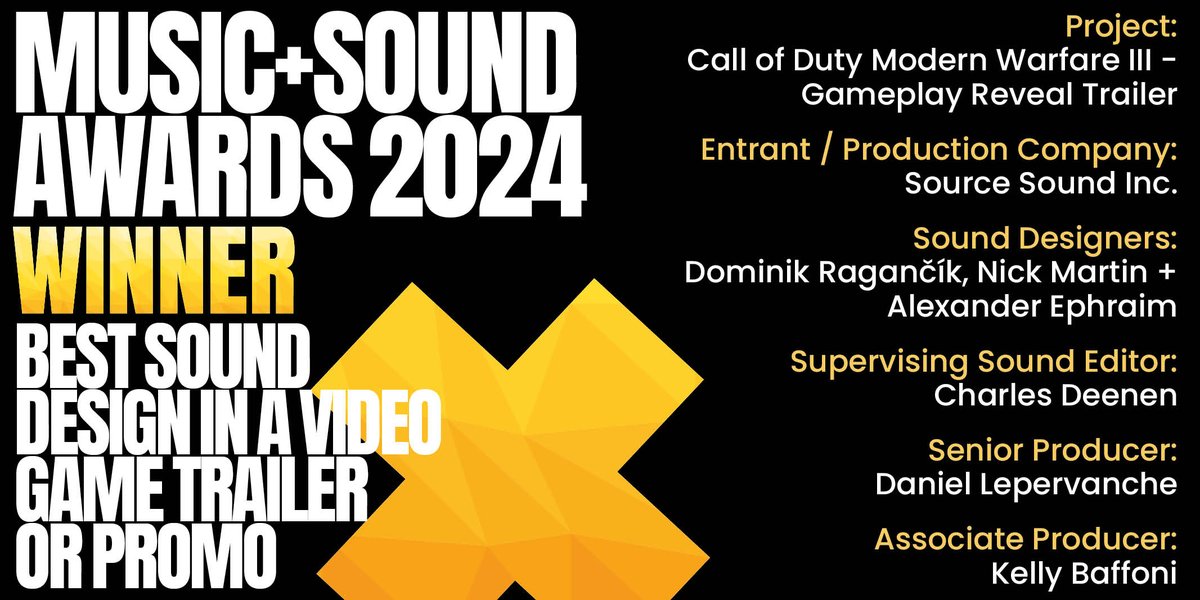 Music+Sound Awards tweet media