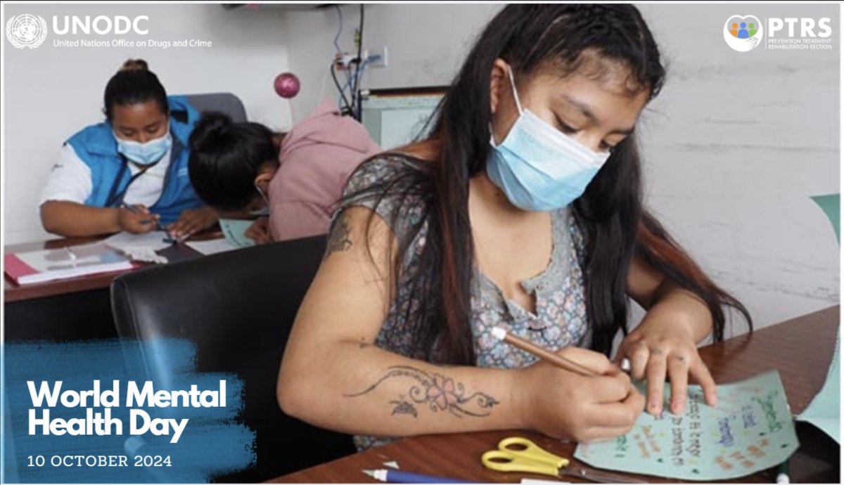 Creating sustainable #livelihoods such as meaningful employment for people with #druguse disorders is part of recovery

Supporting the #MentalHealth of people in #recovery by strengthening skills help accomplish personal goals.

#WorldMentalHealthDay