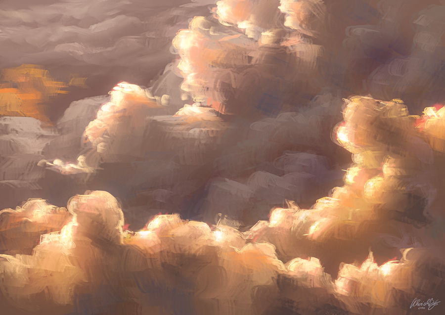 TealDanger's tweet photo. @localveggietabl Cloud paintings like this https://t.co/ENmmrhdQav