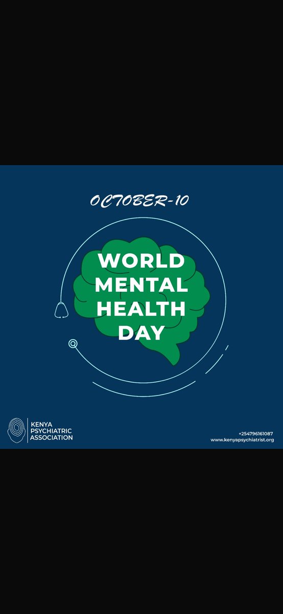 Dr Mercy Karanja (@drmercykaranja) on Twitter photo #World MentalHealthDay this year reminds us to take care of our #MentalHealthAtWork so as to become productive in our society, lead meaningful lives and achieve our potential #mentalmatters <a href="/MOH_Kenya/">Ministry of Health</a> <a href="/HospitalMathari/">Mathari National Teaching and Referral Hospital</a> <a href="/MOHmentalhealth/">Mental Health Kenya</a> <a href="/KPAkenya/">Kenya Psychiatric Association (KPA)</a> #World MentalHealthDay this year reminds us to take care of our #MentalHealthAtWork so as to become productive in our society, lead meaningful lives and achieve our potential #mentalmatters <a href="/MOH_Kenya/">Ministry of Health</a> <a href="/HospitalMathari/">Mathari National Teaching and Referral Hospital</a> <a href="/MOHmentalhealth/">Mental Health Kenya</a> <a href="/KPAkenya/">Kenya Psychiatric Association (KPA)</a>