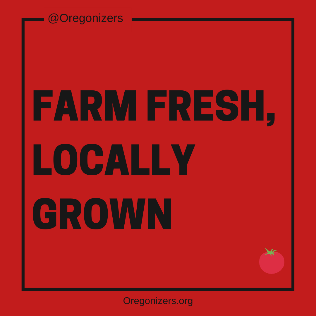 WVOregonizers's tweet image. Do you know where your food comes from? 

🍅 Support local farmers who practice sustainable agriculture. It’s good for the planet and your plate! #FarmToTable #SupportLocalFarms