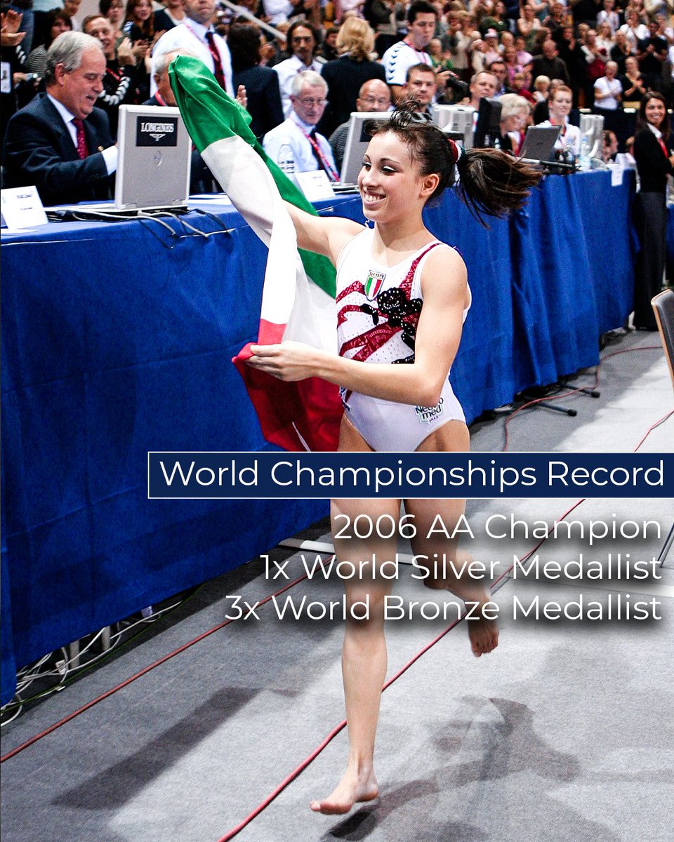 gymnastics's tweet photo. 1⃣ World All-Around title
1⃣ Olympic Medal
4⃣ Olympic appearances

It's been a phenomenal two decades from @ferrarivany 👏 

#Gymnastics https://t.co/OFCh6lu78s