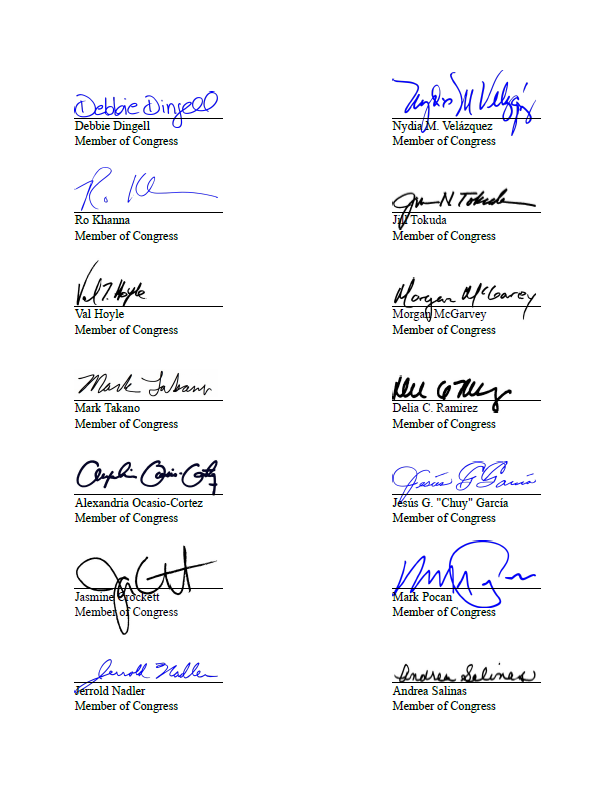 IAM_Union's tweet image. NEW: 30 members of Congress, led by @RepJayapal and @USProgressives, call on @Boeing to return to the negotiating table for a fair contract with 33,000 IAM members.

The offer falls short of worker demands, even as the company compensated its CEO more than $32 million in 2023.