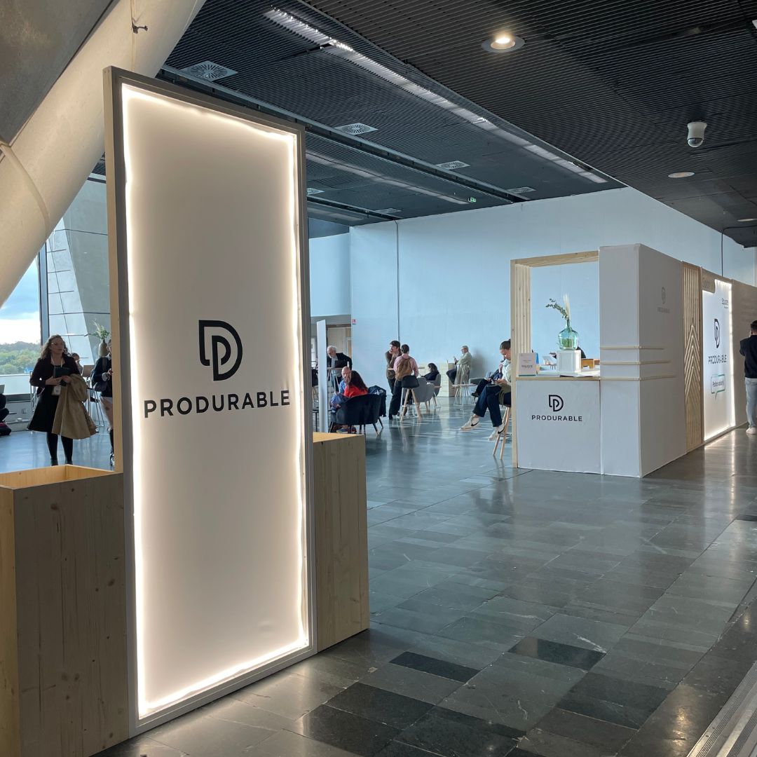 ESIBSparis's tweet image. ♻️ [#PRODURABLE] ♻️
📆 Nous sommes présents depuis hier au salon #PRODURABLE2024 au Palais des Congrès de #Paris ! 
👀 Plus grand événement européen dédié à l’#ÉconomieDurable, ce salon rassemble 12 000 visiteurs, 750 intervenants et plus de 250 partenaires.