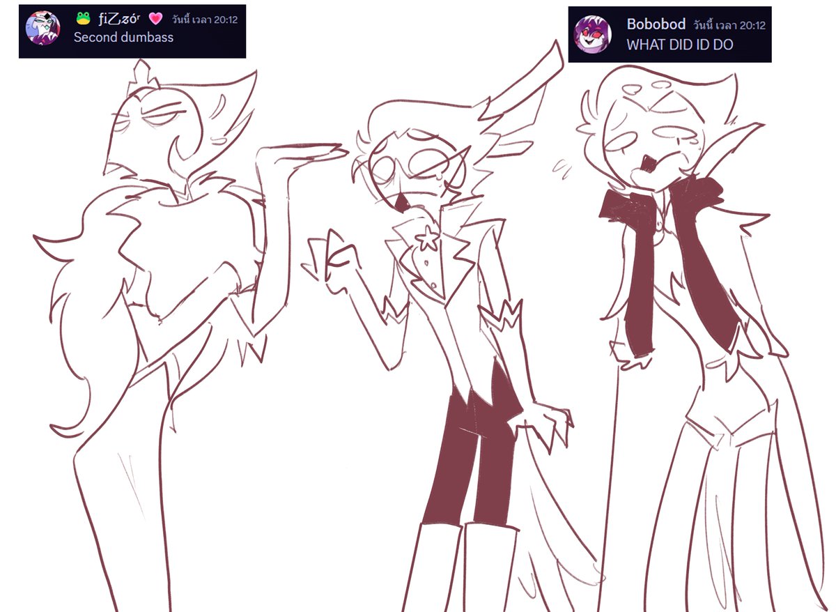 The trio #HelluvaBoss