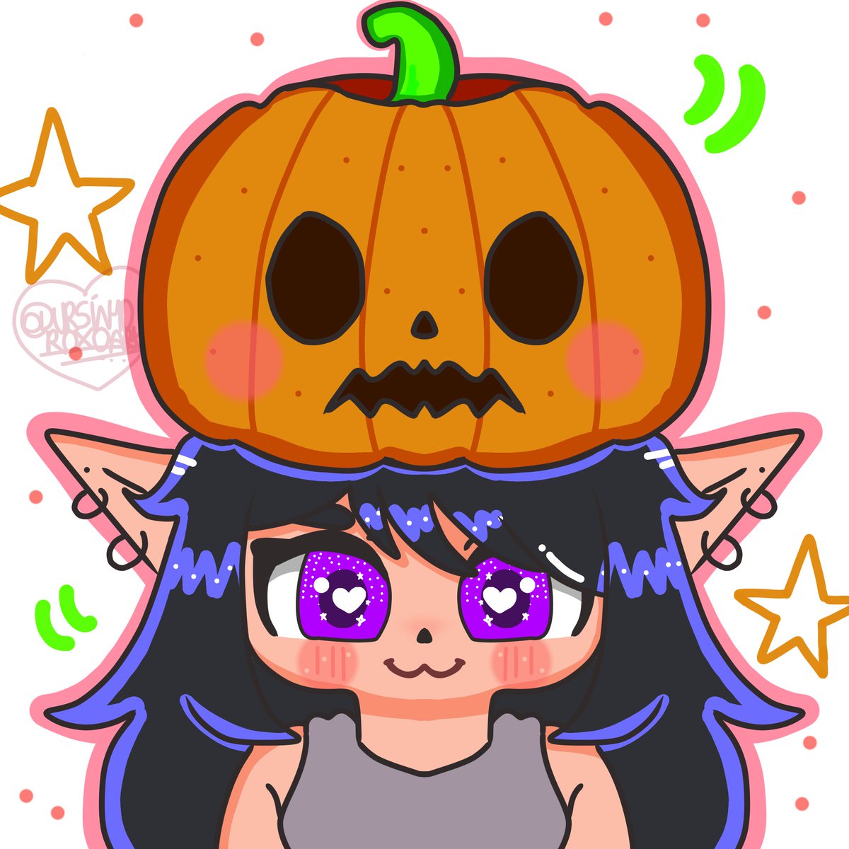 GENTEE TÔ FAZENDO COMM DE HALLOWEEN NESSE ESTILO AQUI!!🎃⭐

POR R$: 5,00 REAIS!!! MAIS INFORMAÇÕES NO CARRD OU ME CHAMA NA DM🎃 da um rt e 💜pq meu engajamento tá uma merda!!
 #commisionsopen