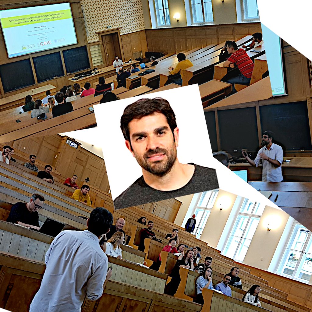 MMlaboratory's tweet photo. 🚨 Exciting talk at @science_charles 
We had the honor of hosting Dr. Manuel Moliner, a leading expert in catalysis and material design from  @ITQ_UPVCSIC  for a talk supported  by project #TECHSCALE Thanks Manolo for sharing your groundbreaking work in the synthesis of zeolites https://t.co/AE4cfnSzAS