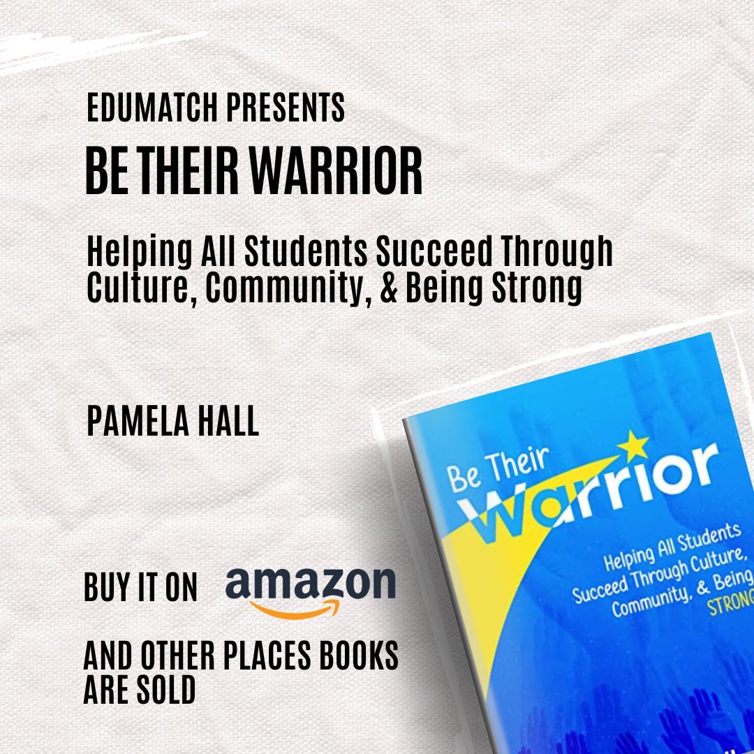Be Their Warrior by Pamela Hall @pamhall2inspire 🌟
Available here: buff.ly/3nT2iTh 
#BeTheirWarrior #educhat #EmpowerStudents