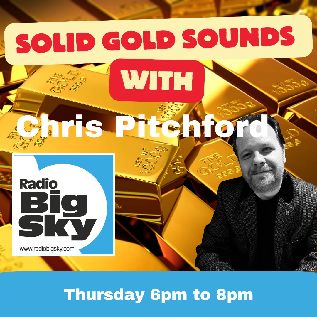 Join Chris Pitchford for Solid Gold Sounds on Radio Big Sky. Listen on our free app or online at radiobigsky.com #solidgoldsounds #radiobigsky