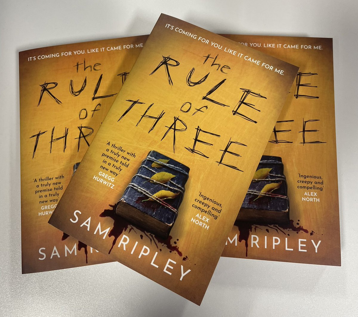 Katherine Armstrong (@katherinecrime) on Twitter photo Looking for something a bit spooky and sinister to read ahead of #Halloween2024 ? Check out these babies #TheRuleOfThree by <a href="/samripleybooks/">Sam</a> out now in paperback #ItsComingForYouLikeItCameForMe ‘Absolutely blew me away’ <a href="/SarahPinborough/">Sarah Pinborough</a> ‘Creepy & compelling’ <a href="/writer_north/">Alex North</a> Looking for something a bit spooky and sinister to read ahead of #Halloween2024 ? Check out these babies #TheRuleOfThree by <a href="/samripleybooks/">Sam</a> out now in paperback #ItsComingForYouLikeItCameForMe ‘Absolutely blew me away’ <a href="/SarahPinborough/">Sarah Pinborough</a> ‘Creepy & compelling’ <a href="/writer_north/">Alex North</a>