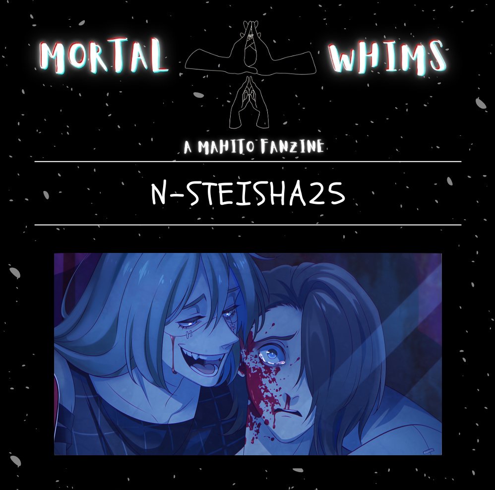 A little preview of my part for the Mahito zine!  🥰💖 i am so honored to work on this and with such talented people *sob*
Hosted by <a href="/MahitoEvents/">Mahito Zine: Mortal Whims 🔞 Oct 31</a>

#MahitoZinePreview
