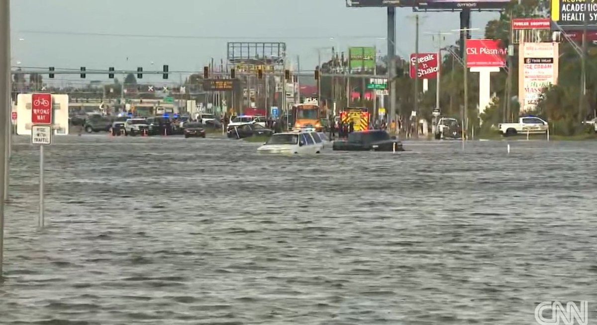 Well. Fowler Avenue is a river.