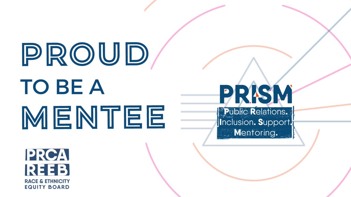 So glad to be a part of the PRISM #mentoring programme by <a href="/PRCA_HQ/">PRCA</a>! 

It's a great step towards improving #inclusion and #diversity within the #PR industry and I'm thrilled to be a small part of the beautiful picture we're painting.
