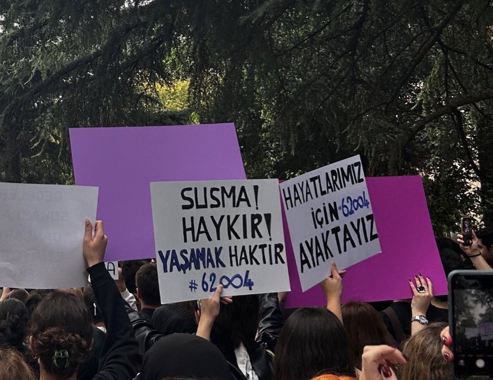 bu kalabalık senin yurdundur kız kardeşim 

#şiddetdildebaşlar
#yasayıuygulakadınıyaşat