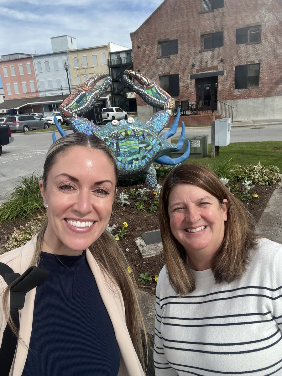 A beautiful day well spent visiting our partners in <a href="/BeaufortCoSchNC/">Beaufort County Schools</a> ☀️🦀