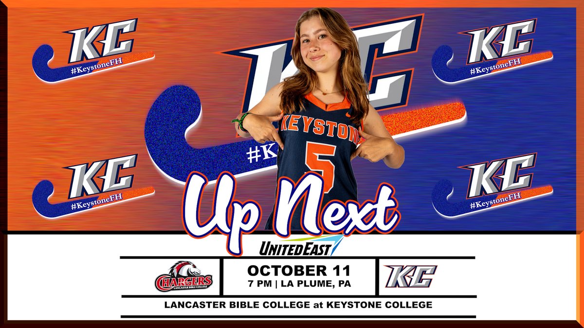 KeystoneFH's tweet photo. 🏑 Up Next 🏑 | Friday, October 11 | A @GoUnitedEast matchup vs. @LBCathletics is in store for the Giants tomorrow night at the on-campus Turf Field Athletic Complex. #KeystoneFH #d3fh #whyd3 https://t.co/ihIjfho3uH