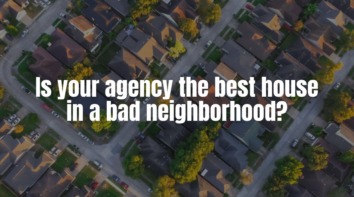 Agency leadership often announces a “restructuring” that results in a new website featuring yet more offerings tacked onto an already overly ambitious service set. But instead of just remodeling the house, how about moving to a better neighborhood?  bit.ly/3zFWF4g