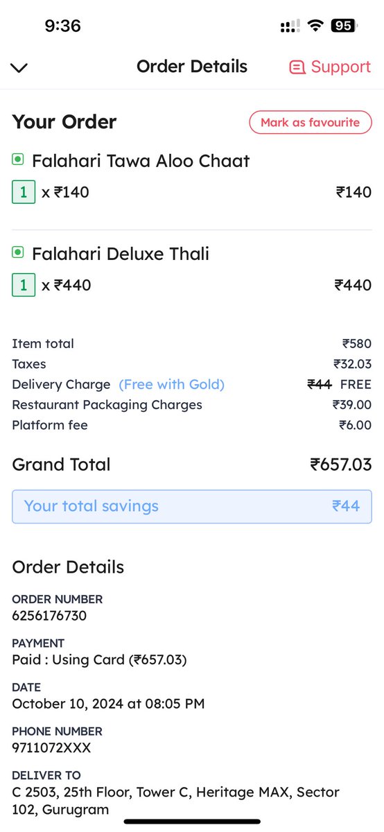 sbhatnagar13's tweet photo. @deepigoyal @zomato @zomatocare your customer support is very helpful but  at the same time they are helpless as well because of no control of Zomato on restaurant. It’s high time to have better control on restaurant and right TAT on the app. #2hour&amp;counting https://t.co/nJL6sL2Eed
