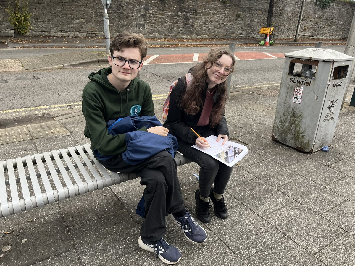 Another good day collecting data for our Geography projects. Cardiff Bay today where we enjoyed a bit of sunshine. Well done, Year 11 Geographers!!!