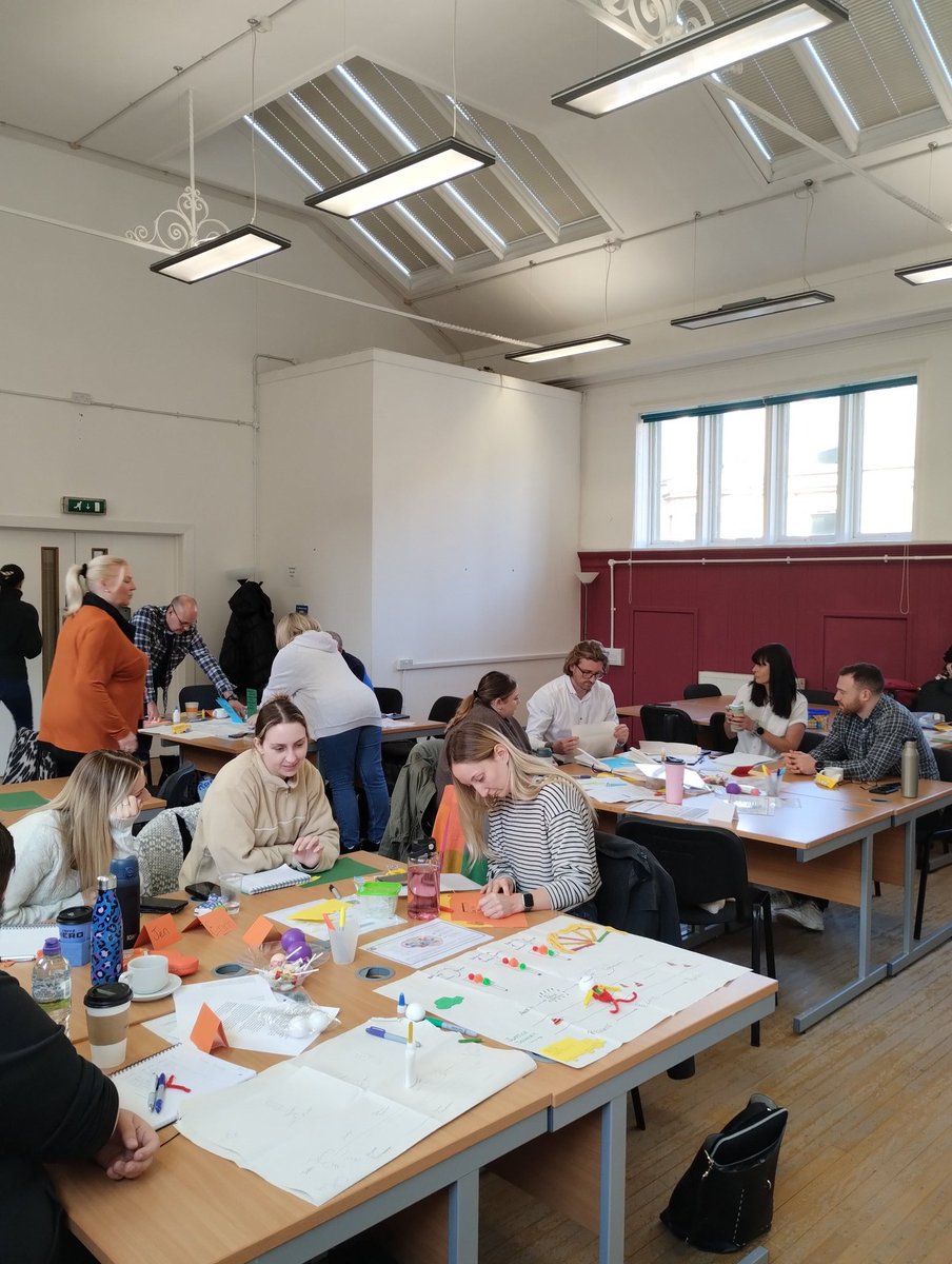 What a creative &amp; compassionate bunch we have <a href="/SacroScotland/">Sacro</a> 🤩

Brilliant sessions from Rachael &amp; Rowena <a href="/EpioneTraining/">Epione Trauma Training & Consultancy</a> exploring how we can implement knowledge &amp; learning to support our organisational journey. And the importance of remembering to take care of ourselves ❤️