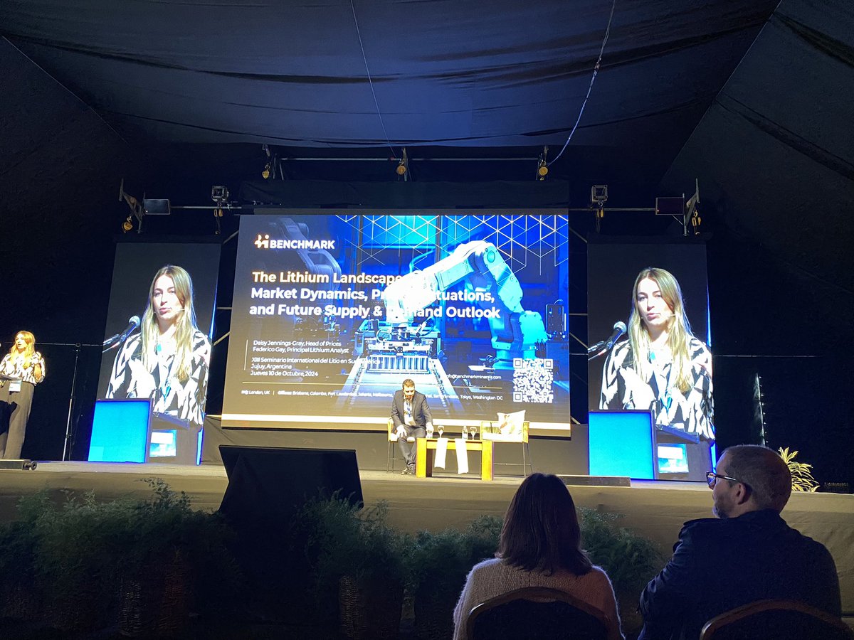 Day 2 at <a href="/PanoramaMinero/">Panorama Minero</a> - <a href="/benchmarkmin/">Benchmark Mineral Intelligence</a> presents.