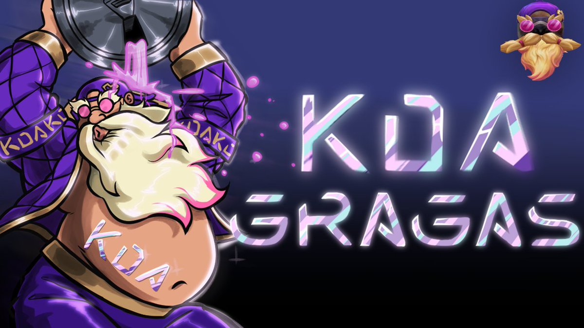 I'm giving away 5x KDA Gragas (Any region)
Rules to enter:
- Comment Anything &amp; Follow me