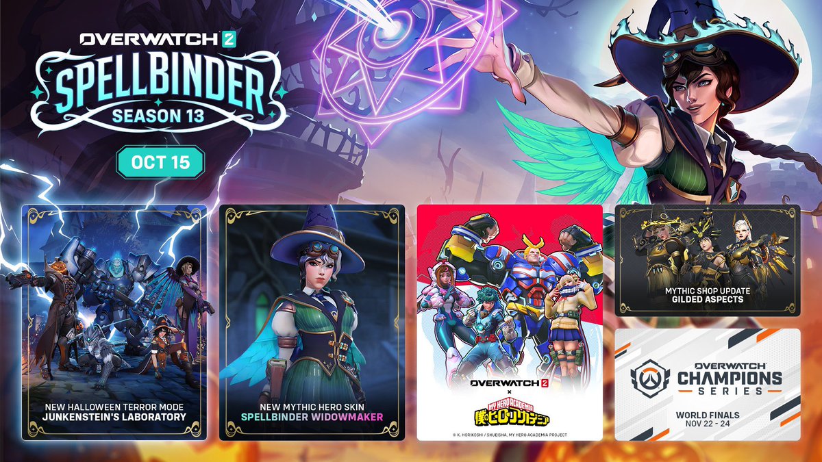 🎁 GIVEAWAY FOR ULTIMATE BATTLEPASS SEASON 13 IN #Overwatch2 🎁

JOIN THE #giveaway HERE:

1️⃣ FOLLOW: <a href="/JoystickOW/">Joystick</a> 
2️⃣ LIKE + RETWEET
3️⃣ TAG A FRIEND

🔥 2X CHANCE TO WIN IF YOU FOLLOW: twitch.tv/Joystick 

WINNER WILL BE DM’ED PRIZE OCTOBER 15TH ON SEASON RELEASE