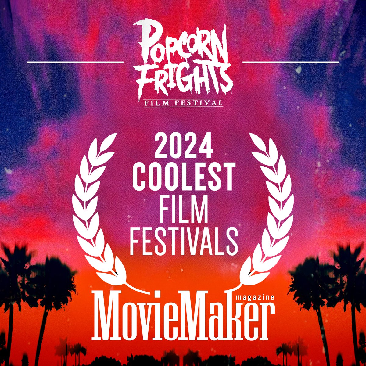 Thrilled to share that <a href="/PopcornFrights/">Popcorn Frights</a> has been named one of the "25 Coolest Film Festivals" in the world by <a href="/moviemakermag/">MovieMaker Magazine</a>!

Join us this August 7-17 in South Florida for eleven days of sun-soaked beach parties &amp; film premieres!

Submissions now open: filmfreeway.com/popcornfrights