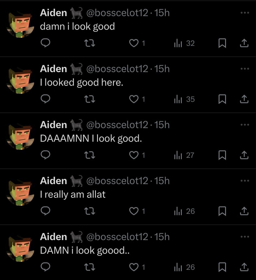 SmashbitsJesse's tweet photo. This guy glazes himself every chance he gets. https://t.co/7tS3F0hWcx