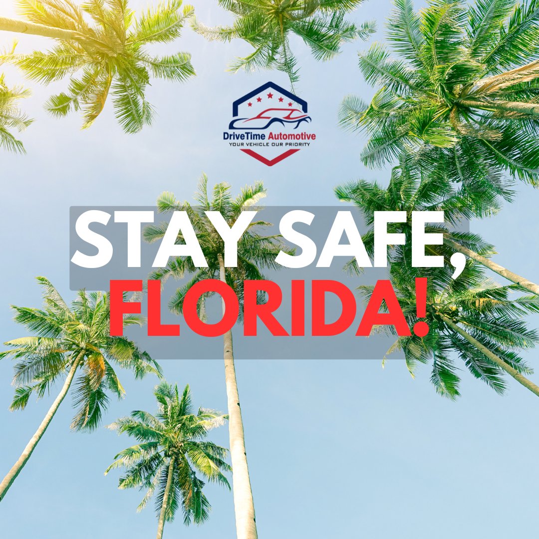 DriveTimeAutoOR's tweet image. Our thoughts and prayers go out to everyone in Florida during this challenging time. 💙 May you find strength and safety amidst the storm. Stay safe, take shelter, and know that brighter days are ahead. 🙏 — With love and care, DriveTime Automotive. #HurricaneMilton